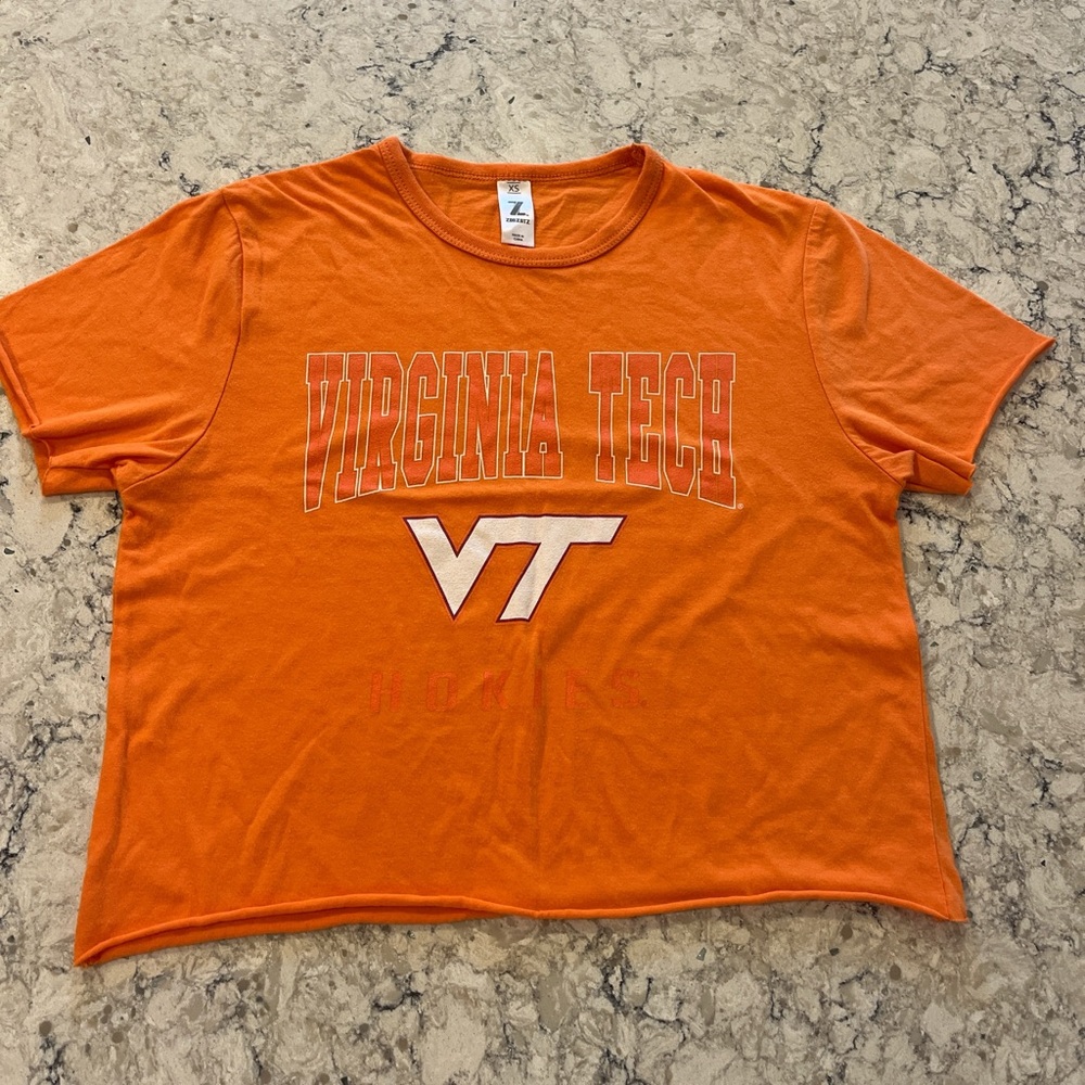 Orange Crop Top